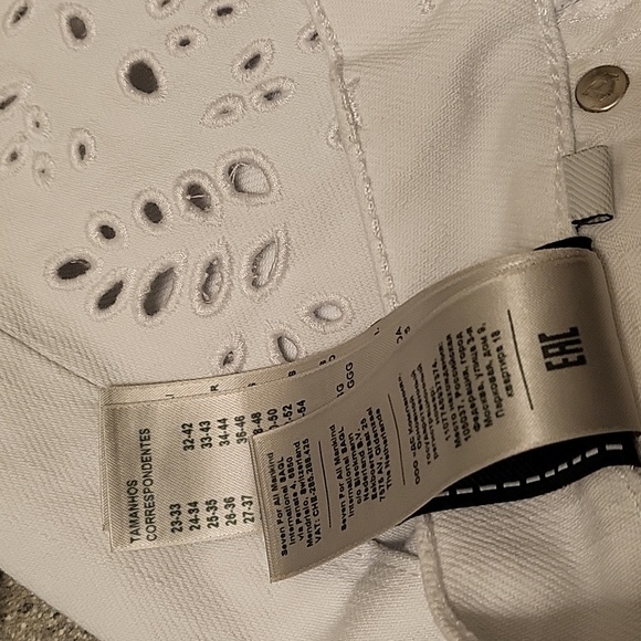 7 for all Mankind Emea Billie Chantilly short size 26 - Picture 6 of 8